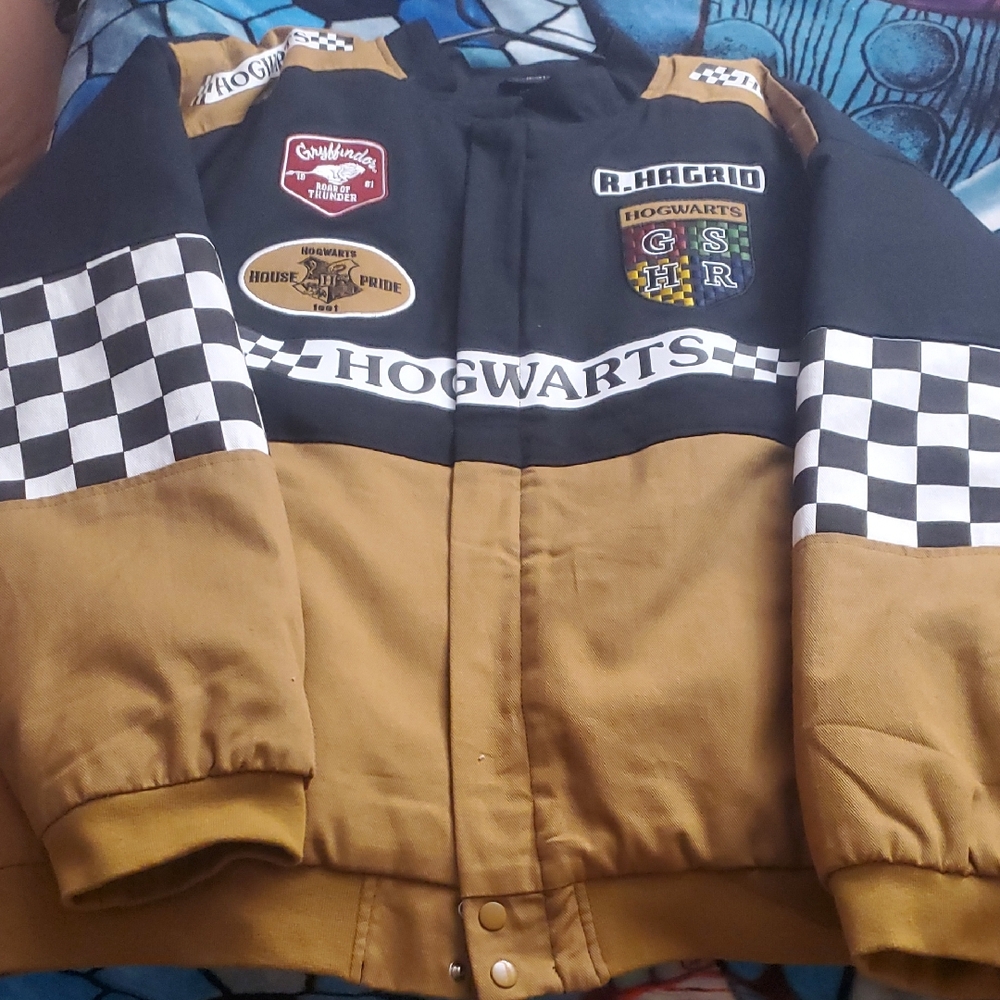 Hogwarts Themed Jacket with Patches